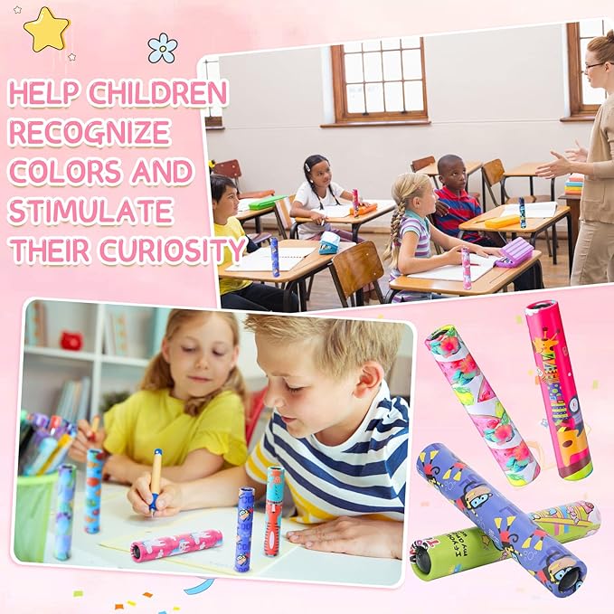 15 Pcs Classic Kaleidoscopes Kids Birthday Party Favor Old Fashioned Vintage - Image 5