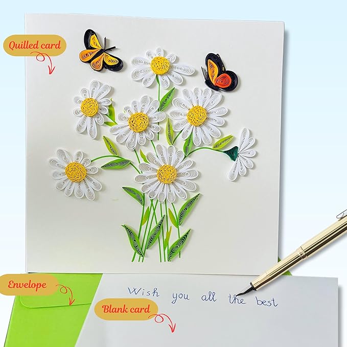 Quilling Cards, handmade card, quilled cards - Image 7