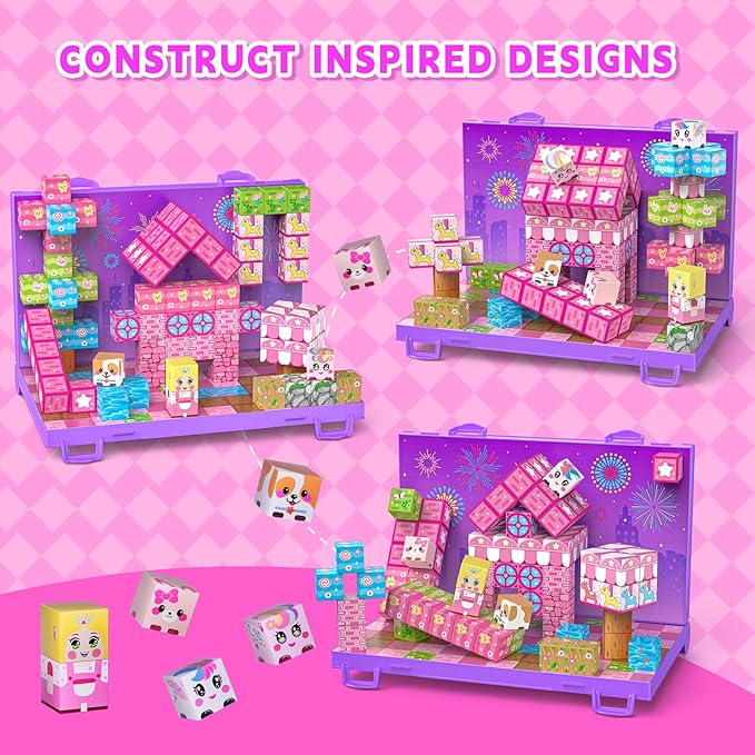Magnetic Blocks, Magnetic Building Blocks, STEM Constructions Magnet Blocks - Image 3
