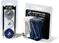 Team Golf NHL Philadelphia Flyers 3 Golf Balls and 50 Golf Tees Logo Imprinted Golf Balls (3 Count) & 2-3/4" Regulation Golf Tees (50 Count), Multi Colored