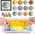Water Marbling Paint Kit for Kids, Arts & Crafts, Age 3-12, Includes 6 Colors by Ci+Vetch