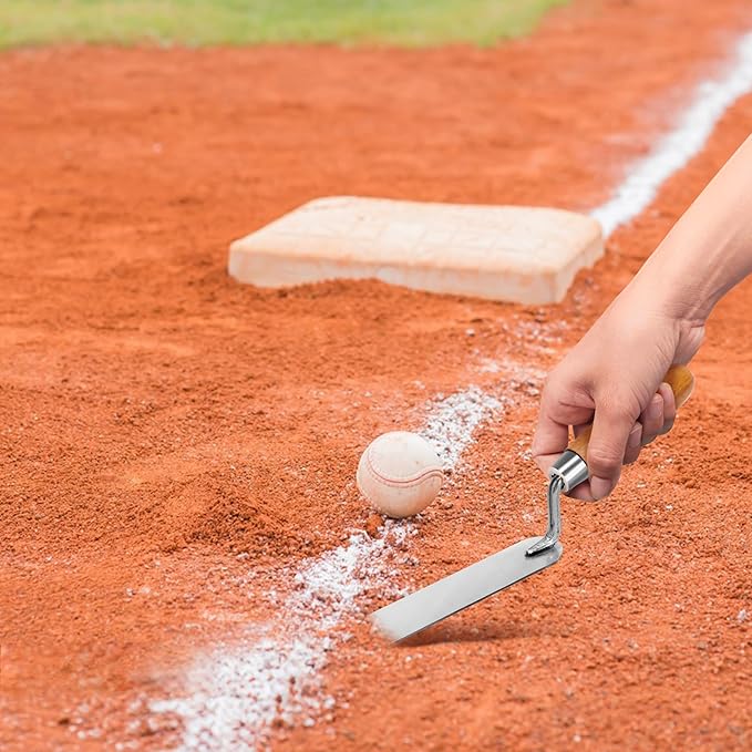 RunNico Baseball Dig Out Tools, Sturdy Anchor Clean Out Tool, Portable Base Digging Accessories for Outdoor Baseball and Softball Field Training Playing and Cleaning