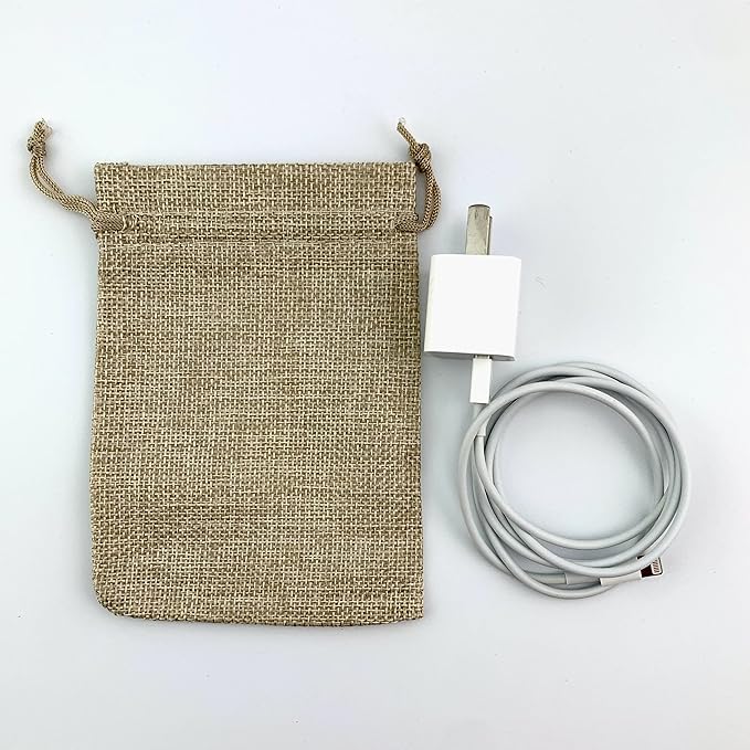 Palmhomee Pack of 25 Burlap Gift Bags - Image 4