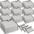 Batiyeer 30 Pcs Bulk Golf Towels for Golf Bags 16'' x 16'' Microfiber Fabric Golf Towel Waffle Pattern with Clip for Bags Men Mini Tournament Fitness Yoga Camping(Gray)