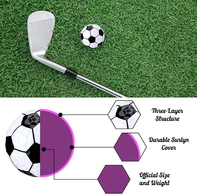 Jenaai 12 Pack Funny Golf Balls Easter Bunny Egg Colored Golf Balls Gifts, Novelty Coquette Weeding Sport Golfing Accessories for Men Women, Best Man, Bridesmaid