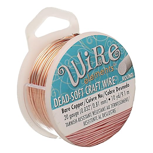 The Beadsmith Wire Elements Craft Wire – Tarnish Resistant, Soft Temper by TheBeadsmith