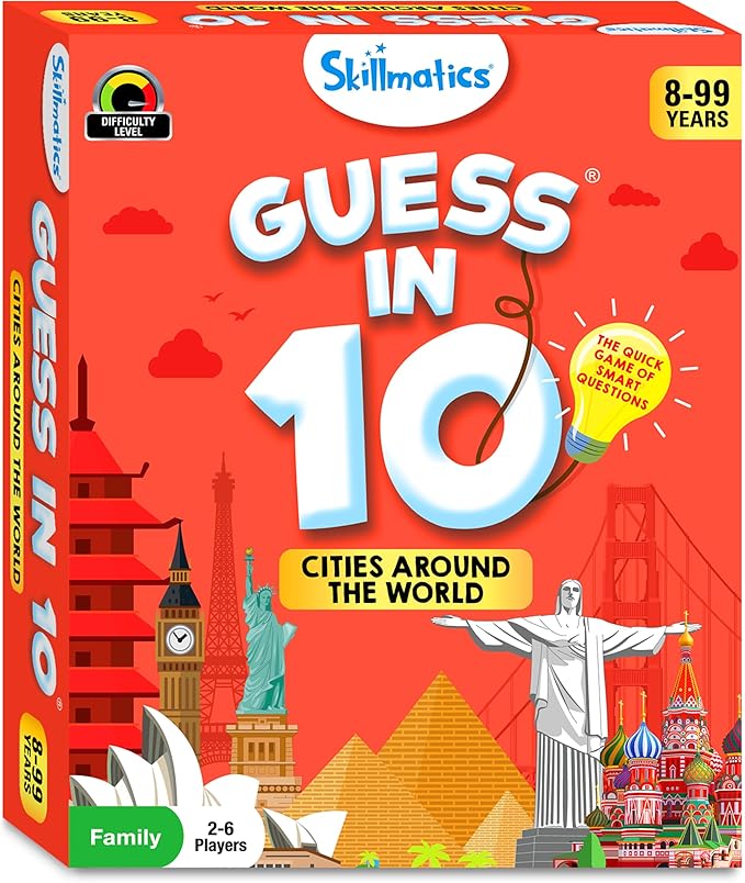 Skillmatics Guess in 10 Cities Around The World, Educational Travel Toys - Image 9