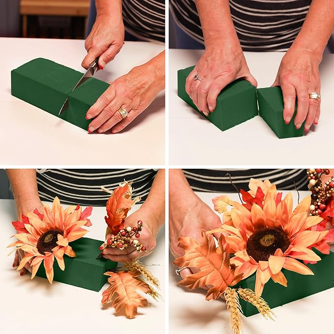 Mindful Design 6-Pack Floral Foam Blocks Dry & Wet - Image 4