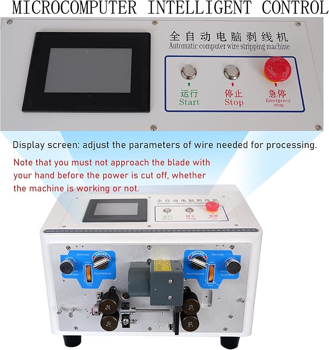 Automatic Wire Stripper Machine, Computer Wire Peeling, Electronic Wire Cutting - Image 5
