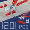 Tile Leveling System with Tile Plier, 1000-Piece Tile Spacers Clips and by KONIGEEHRE