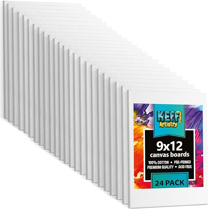 KEFF Canvas Boards for Painting by KeffCreations