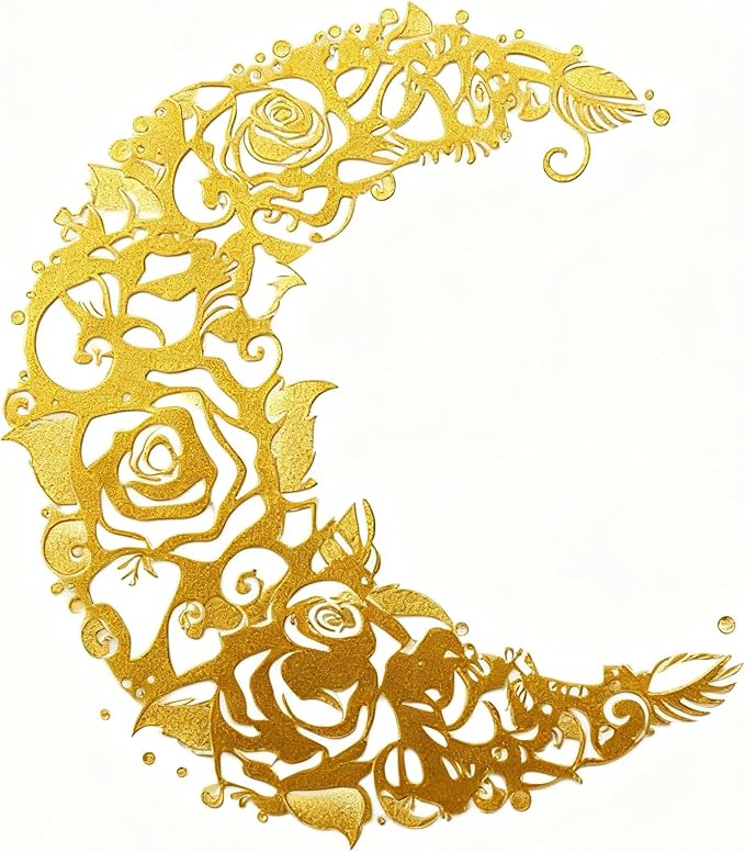 TIAMECH A4 Reusable Moon Flower Stencil - Image 6