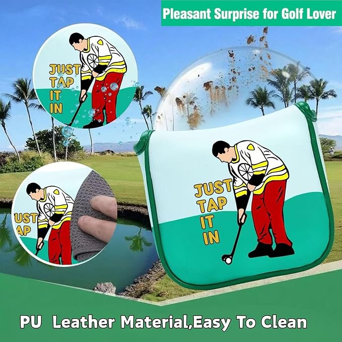 Funny Golf Putter Headcover, Perfect Golf Gift for Men and Women, Golf Accessories for Golfers