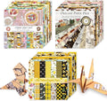Origami 6x6 Paper Kit 150 Sheets 150 Vivid Colors Double Sided Same Printed by Wanshui