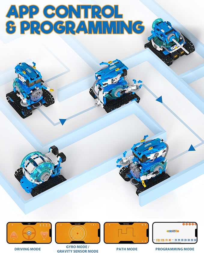 5 in 1 STEM Robot Building Toys - Image 5