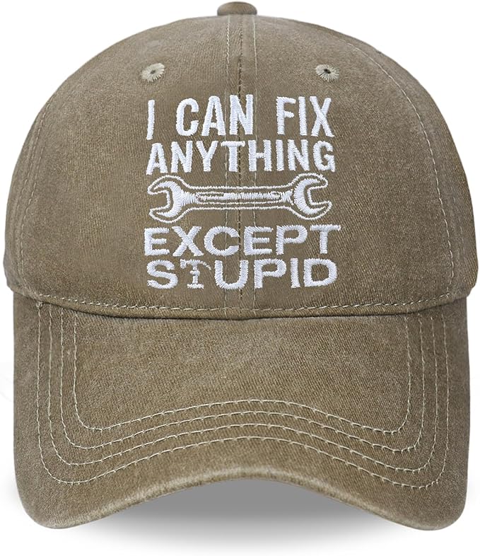 Men's Embroidered Adjustable Baseball Cap, Girl Dad Hat, Funny Trucker Hat, Mens Birthday Gift Ideas