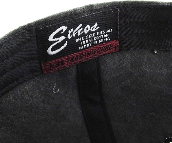 KBETHOS Classic Unisex Cotton Adjustable Low Crown Baseball Cap – Plain Dad Hat