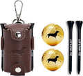 Dachshund Gifts Golf Ball & Tee Holder with 2 Balls and 2 Tees - Dachshund Golf Gifts Accessories for Men/Women