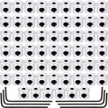 Leinuosen 60 Pieces Pin Keepers Locking Clasp Pin Backs Replacement by Leinuosen