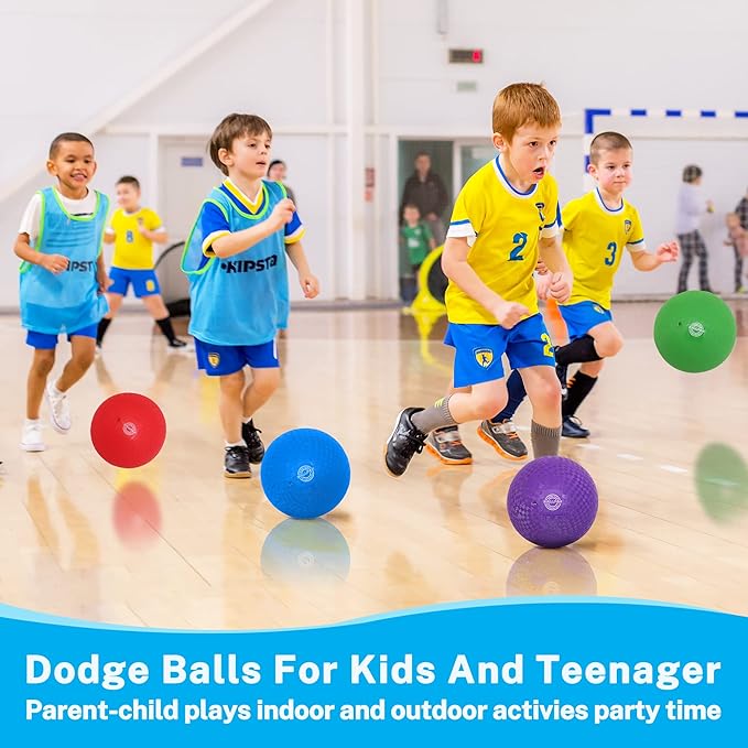 Dodgeballs Playground Balls, Dodge Ball Set - Image 2