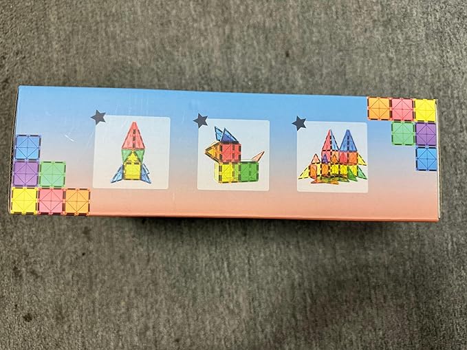 100PCS Magnetic Tiles STEM Building Toys Set - Image 11