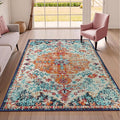 Lahome Bohemian Floral Medallion Area Rug by Lahome
