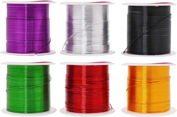 Mandala Crafts 22 Gauge Anodized Aluminum Craft Wire by MandalaCrafts