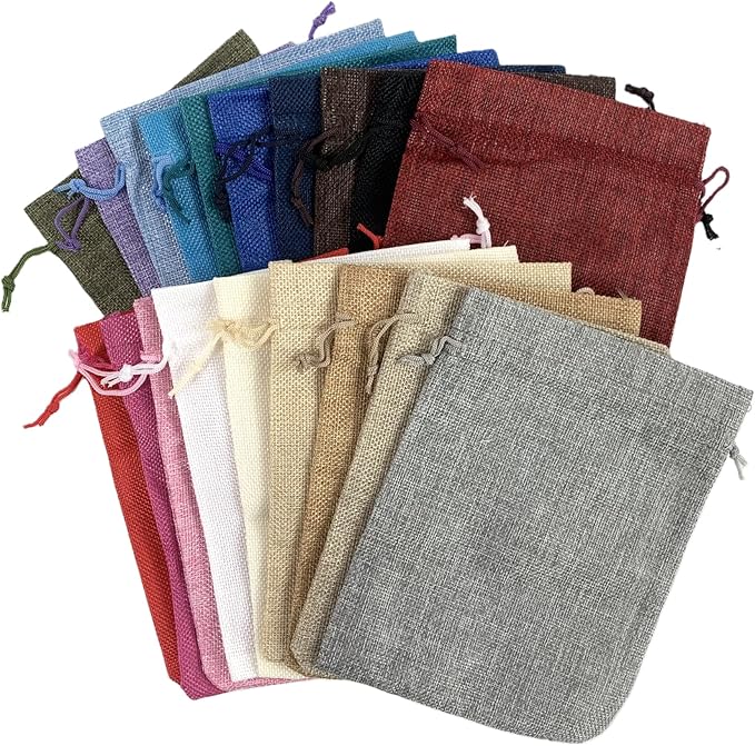 Palmhomee Gift Bags, Hessian Jute Bags - Image 2