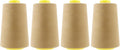 Mandala Crafts 4 Pack of Serger Threads Cones Spools by MandalaCrafts