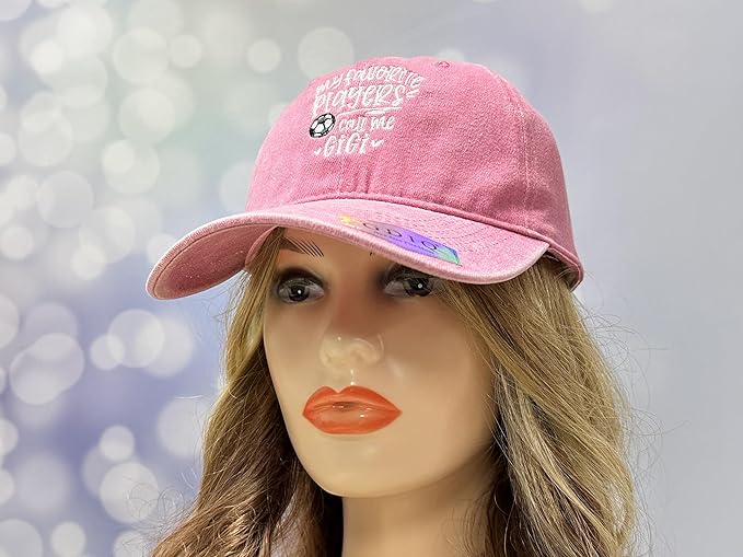Adjustable Embroidery Baseball Hat for Men Women