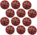 KEYDUACU Strong Ball Magnets,12Pcs 3D Basketball Sports Craft Decoration Magnet,Strong Fridge Magnets for Kitchen, School,Office Whiteboard, Cabinet and Dishwasher