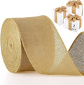 Chuangdi 40 Yard 2 Inches Burlap Ribbon Wide Jute Ribbon Natural Burlap Fabric by Chuangdi