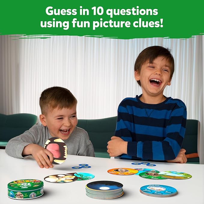 Skillmatics Guess in 10 Animal Picture Clues, and Families Who Love, Card Games - Image 4