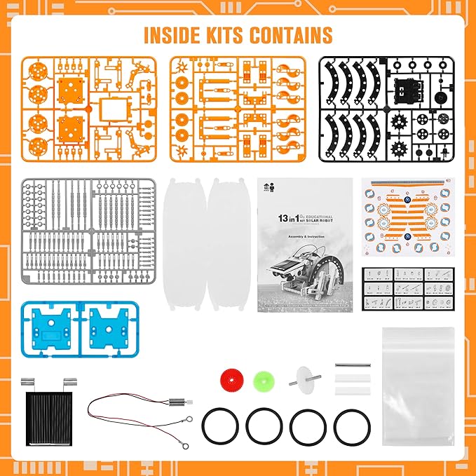 STEM 13-in-1 Education Solar Robot Toys - Image 4