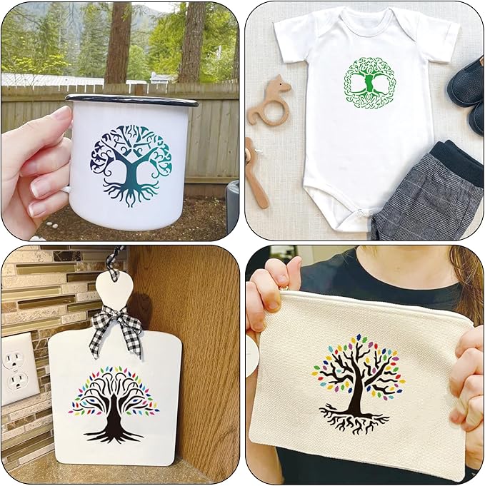 Small Stencils for Painting on Wood Reusable, 3 Inch Reusable Stencil for Craft - Image 6