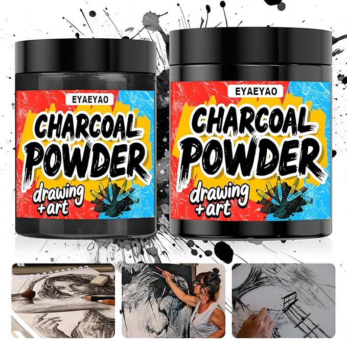 Charcoal Powder for Drawing - Image 2