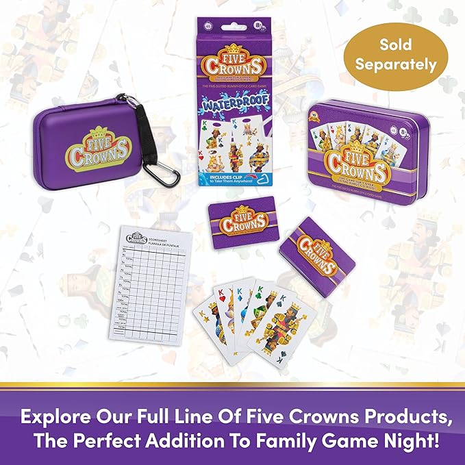 PlayMonster Five Crowns Collectible Tin – Card Game - Image 7
