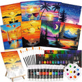 Cholemy 36 Pcs Paint and Sip Kit by Cholemy