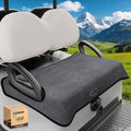 10L0L Universal Golf Cart Seat Covers/Seat Blanket for EZGO TXT/RXV & Club Car DS/Precedent, Breathable Seat Towel/Seat Cushions with Non-Slip Backing, All-Season Comfort (Not for Yamaha)