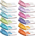 Newcotte 12 Pairs Arm Sleeves for Kids Compression Football Baseball Arm Sleeve Youth UV Protection Breathable Cooling Sleeve
