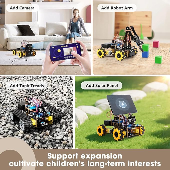 ACEBOTT Robot Kit, Robotics for Kids Ages 8-12 12-16, STEM Toys for Boys - Image 4