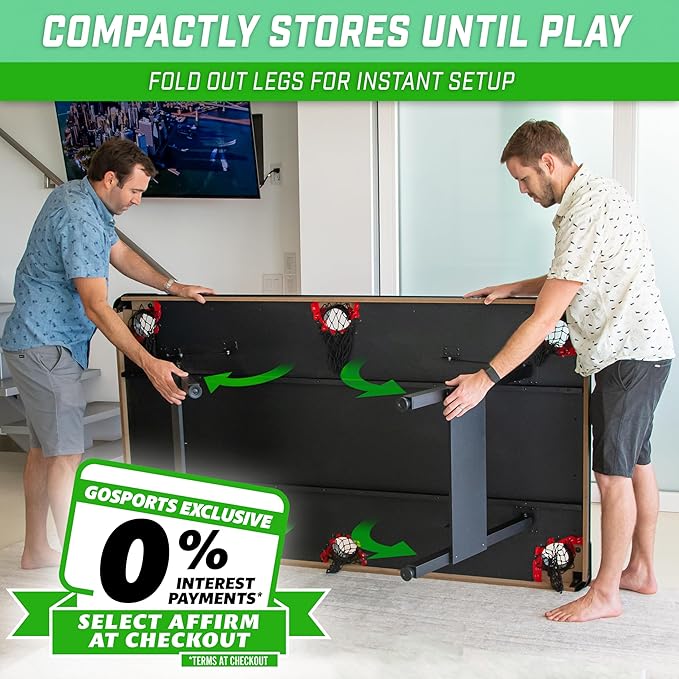 GoSports 6, or 8 ft Billiards Tables - Image 2