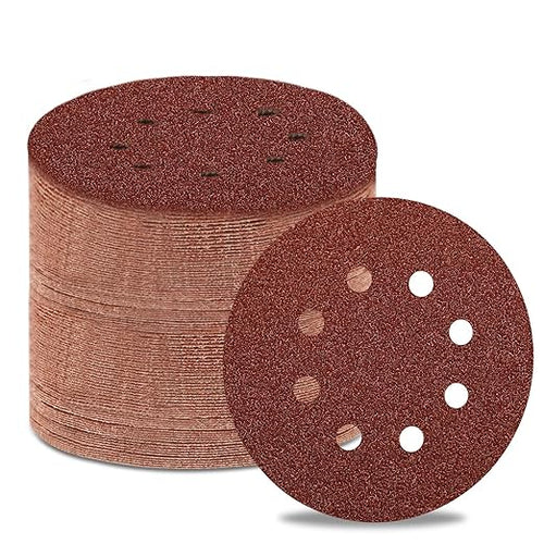 100 Grit 5 Inch Sanding Discs Hook and Loop Sandpaper by SzarintSurfaceCareSolution