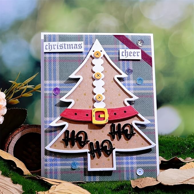 Festivals Metal Cutting Die for Scrapbooking, Christmas Cut Stencils for DIY - Image 3