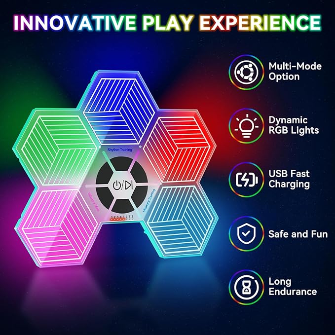 Light Up Memory Game Handheld Electronic Toys - Image 3
