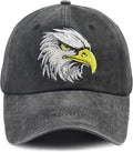 Unisex Adjustable Animal Hat for Men Women, Classic Cotton Wild Animals Embroidered Baseball Cap