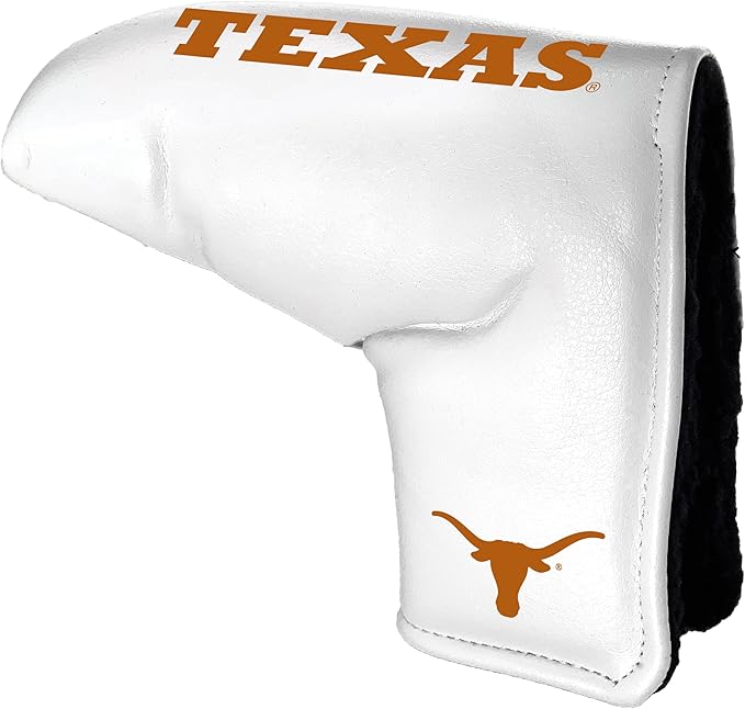 Team Golf NCAA Tour Blade Putter Cover (White), Fits Most Blade Putters, Scotty Cameron, Taylormade, Odyssey, Titleist, Ping, Callaway