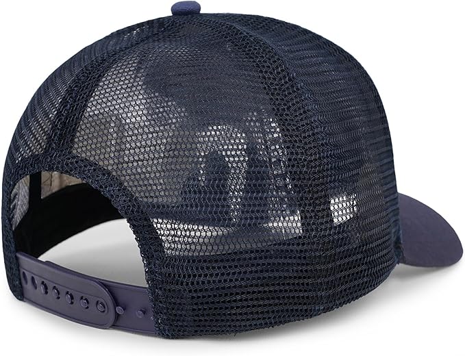 American Flag Trucker Hat - Snapback Hats for Men Women Baseball Cap - Breathable Mesh & Adjustable Fit for Casual Wear