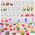 Actvty Alphabet Resin Mold, Reversed Alphabet Silicone Molds by Actvty