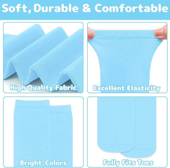 Olreco 1 Pack Toddler Kids Youth Soccer Socks Girls Boys Baseball Socks Youth Knee High Softball Football Accessories Cotton